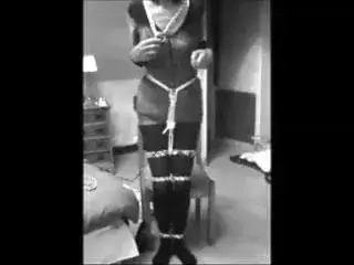 how to tie yourself up.