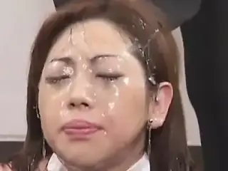 Asian Bukkake and Swap 13