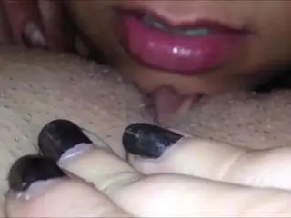 Licking Her Girlfriend's Pussy