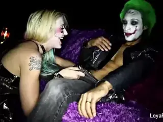 Harley Quinn Leya takes the Joker's BBC