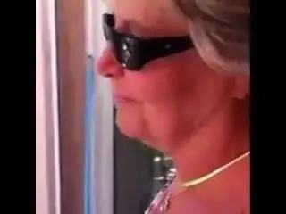 Hanging out with a teasing GILF