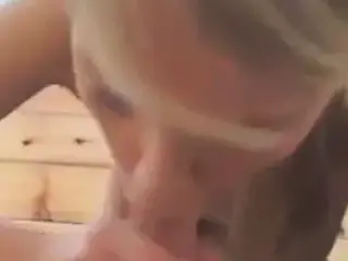 college blonde strips and blows bf