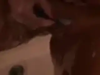 wife shaving