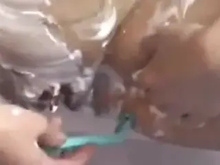 shaving my pussy