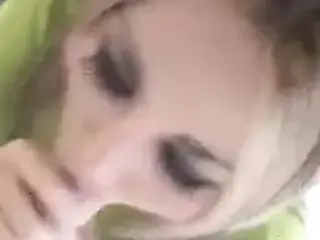 She sucks him off