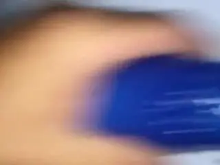 Fucking wife with dildo til she squirts.