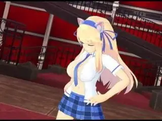 Senran Kagura Blondie naked mod!