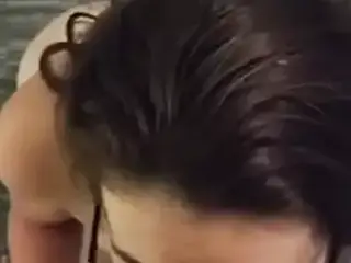 Girl gives her partner a nice BJ