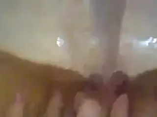 Water stream orgasm from late gf