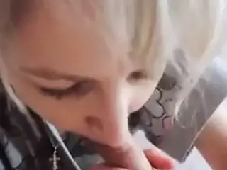 Morning blowjob