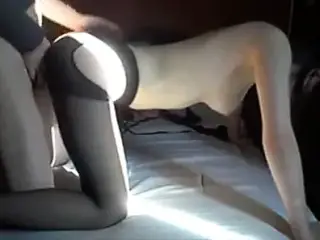 Slender beautiful model cheated
