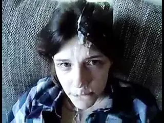 Brunette Cumshot compilation