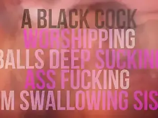 Big Black Cock Lessons (Sissy Submission)