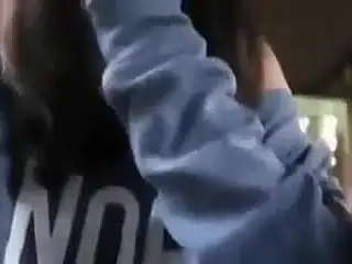 She's caught masturbating