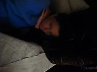 Im Schlaf angespritzt worden