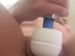 blonde wand orgasm