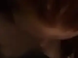 Cute redhead girlfriend blowjob and facial