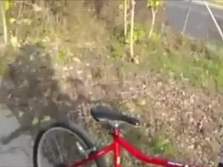 Cum in face public