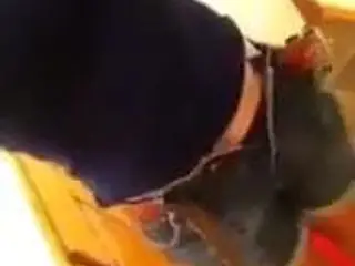 Undressing selfie in bathroom