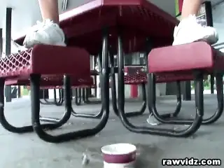 Girl Caught Showing Her Pussy In Public
