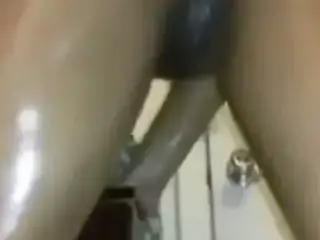 Wife shows Lovely Ass B4 bed