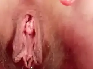 Mature Lizzie hairy pussy