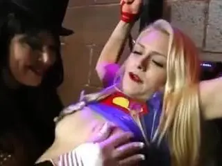 Super Girl - Captured, Toyed, and Spanked