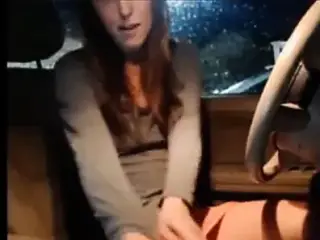 In the car solo