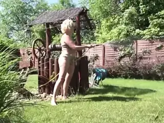 Real granny with hungry ass and pussy