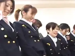 licking flight attendants