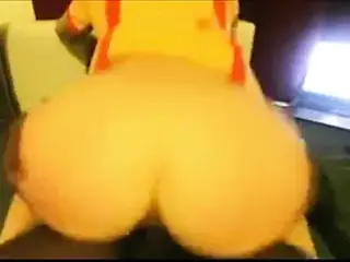 Phat ass bouncing up and down on my dick