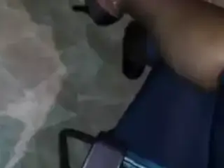 Dangling mature ebony part1