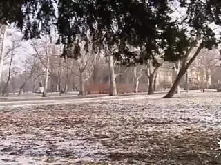 Finding Xmas teen in the woods