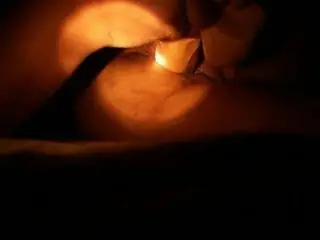 playing with wife