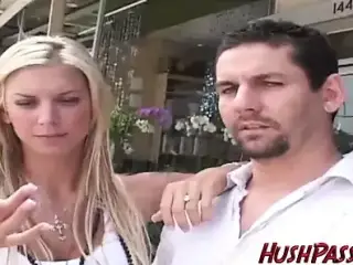 Broke ass Brooke leaves her broke ass hubby's cock