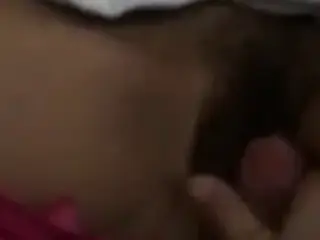 Cumming on not mommy's hairy pussy