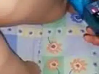 hatunu vibratorle tava getiriyor