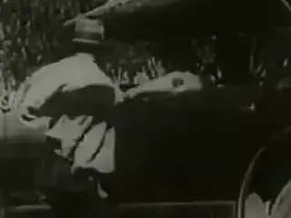 Peeing Girls Fucked by Driver in Nature (1920s Vintage)