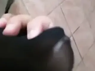 FF24 Gorgeous Asian Toes in stockings