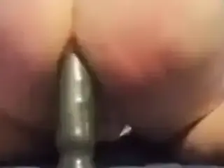 Deep Anal Dildo Ride.