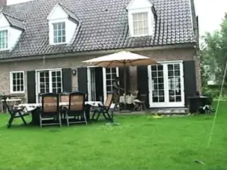 Old couple hosts Younger couple