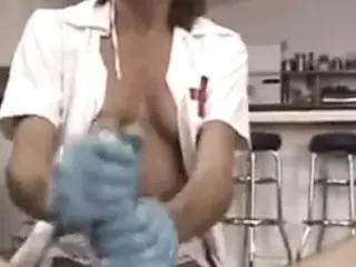 Naughty Nurse Makes Him Feel Better