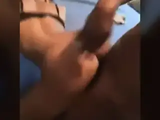 Beating Her Pussy Like A Master
