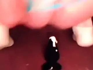 pluging my ass