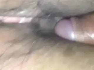 BBW anal close up