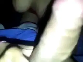 Indian slut giving me a blowjob in her uni halls