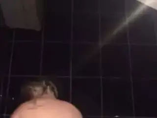 Dirty Granny Takes A Shower