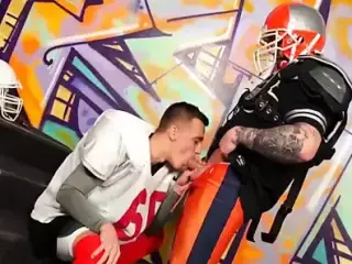 Hot nerdy babe fucked by bisexual guys