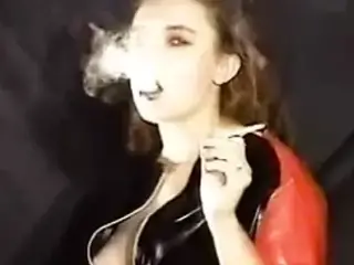 April smoking tease