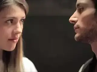 Sexy tongue kiss